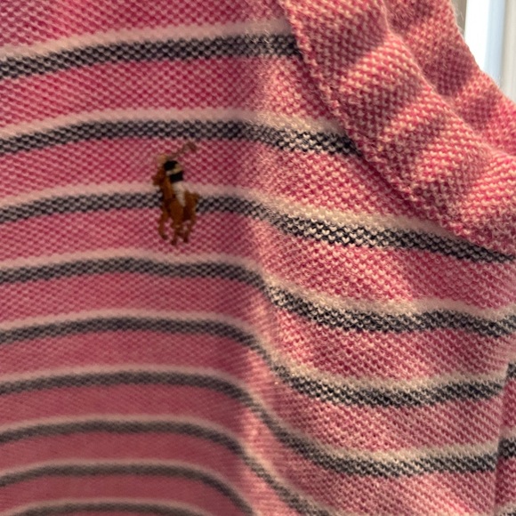 Beautiful Ralph Lauren striped sundress with pockets and ruffles - Picture 3 of 5